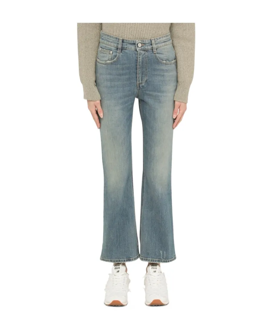 Stella Mccartney Distressed Bootcut Jeans
