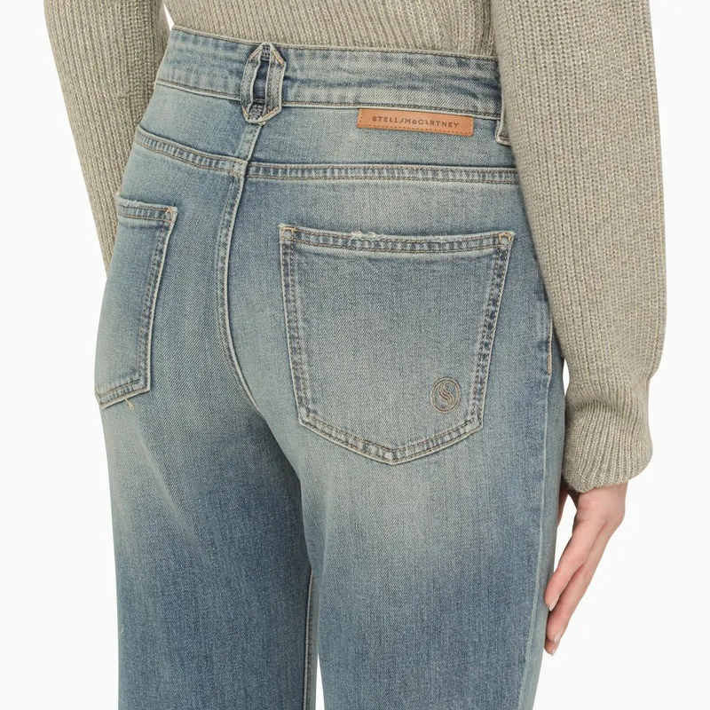Stella Mccartney Distressed Bootcut Jeans