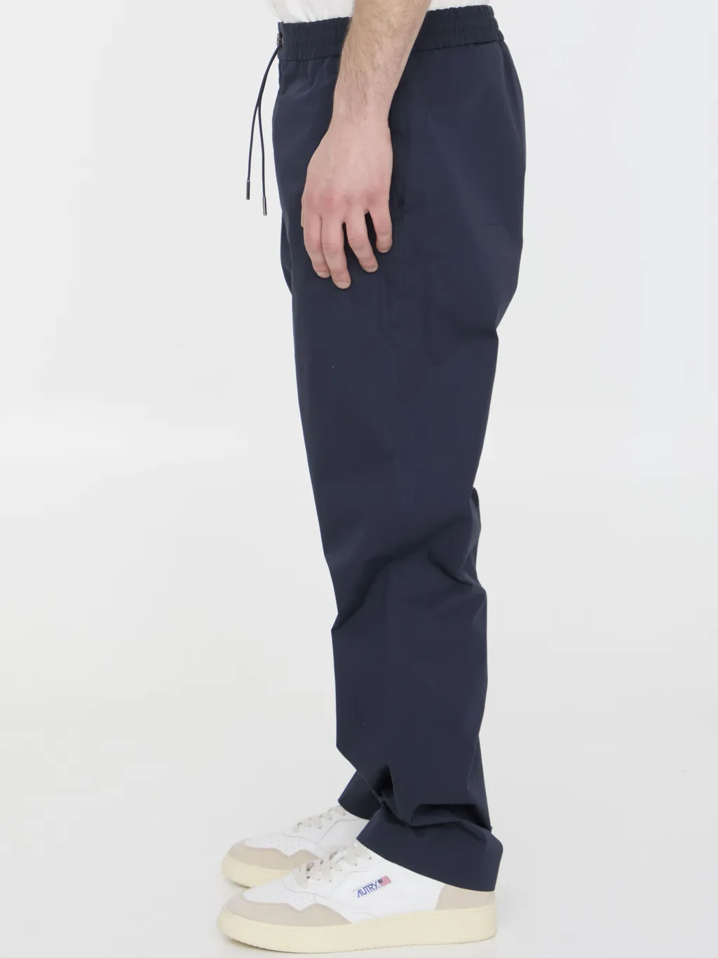Moncler Logo Patch Drawstring Trousers