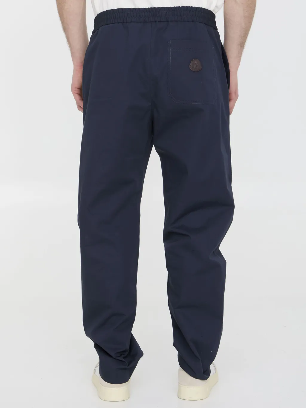 Moncler Logo Patch Drawstring Trousers