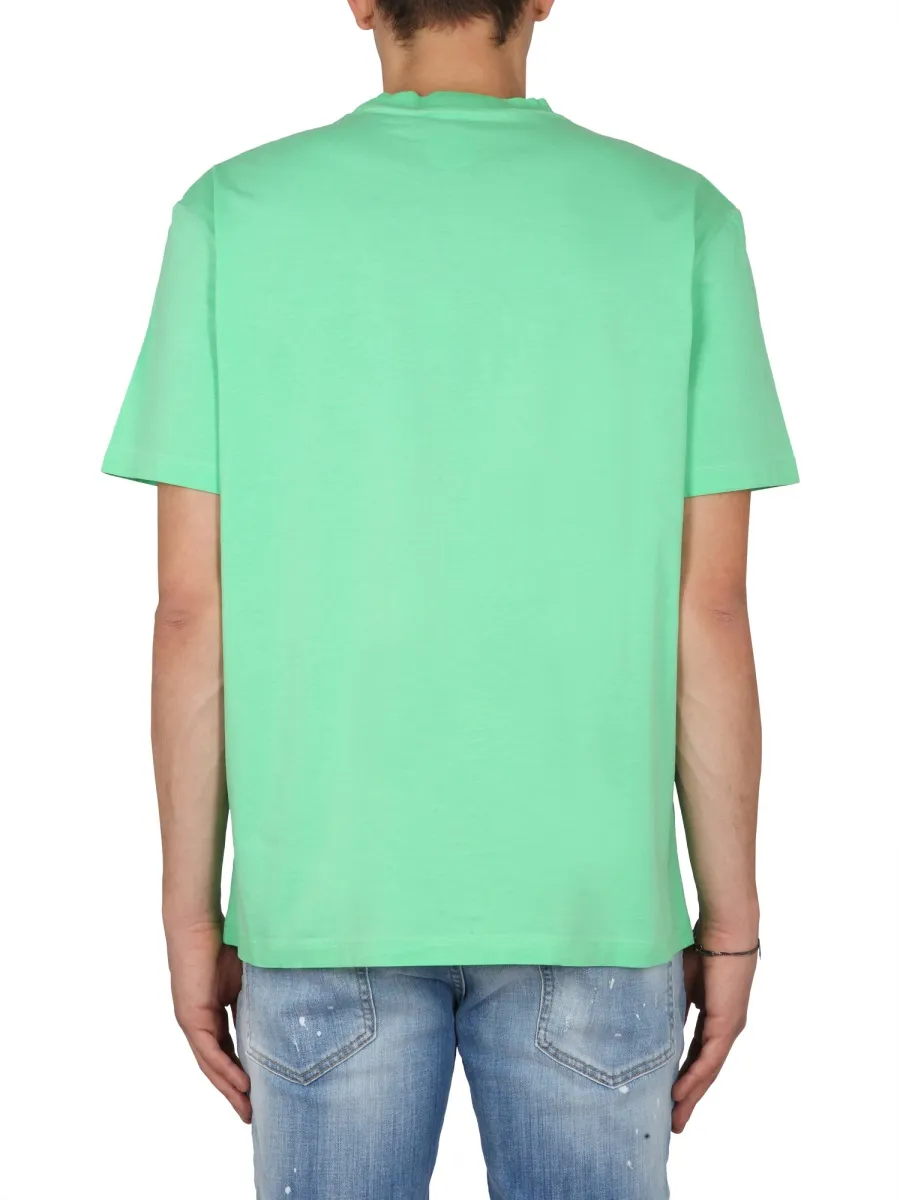 Dsquared2 Logo Printed Crewneck T-Shirt