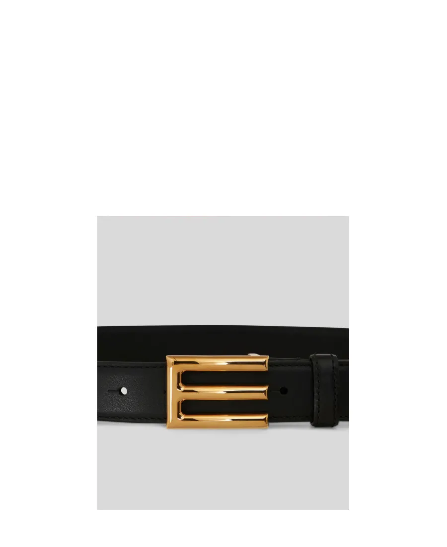 Etro Logo Buckled Belt