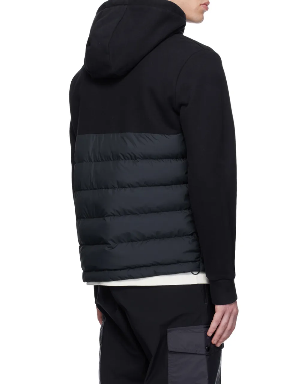 Moncler Logo Embroidered Padded Hoodie