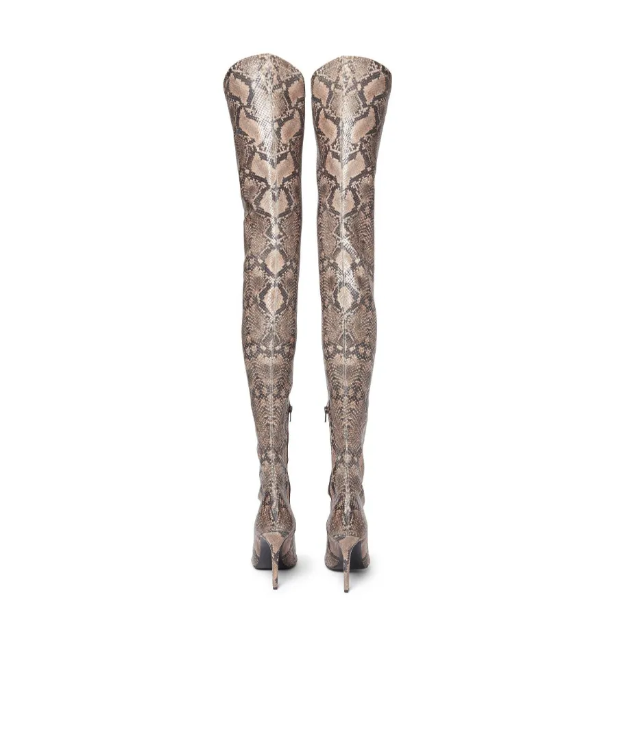 Stella Mccartney Pointed Toe Thigh-Length Boots