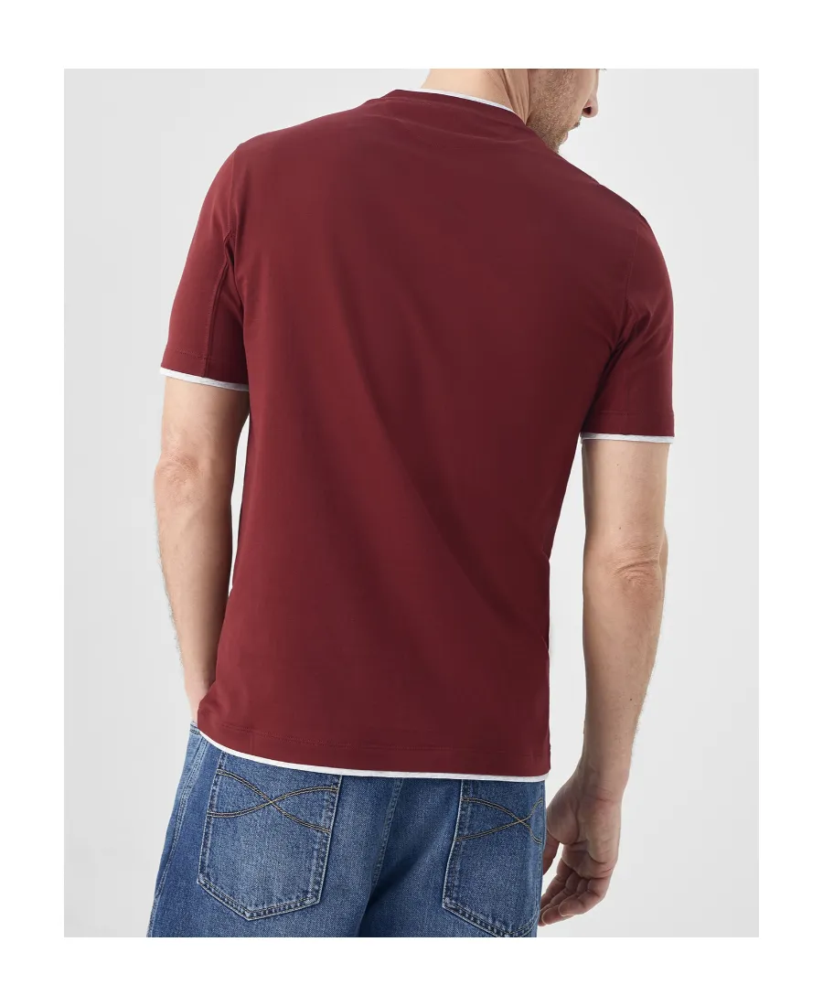 Crew-Neck Cotton T-Shirt
