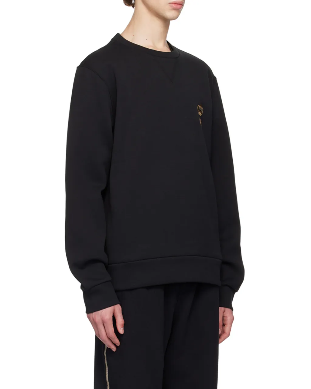 Dolce & Gabbana Bee-Embroidered Jersey Sweatshirt