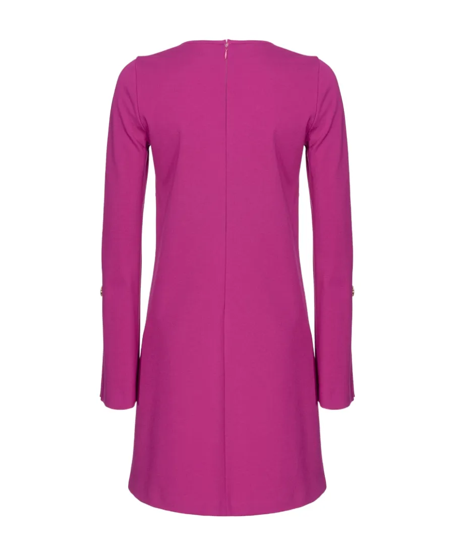 Slit-Sleeve Minidress
