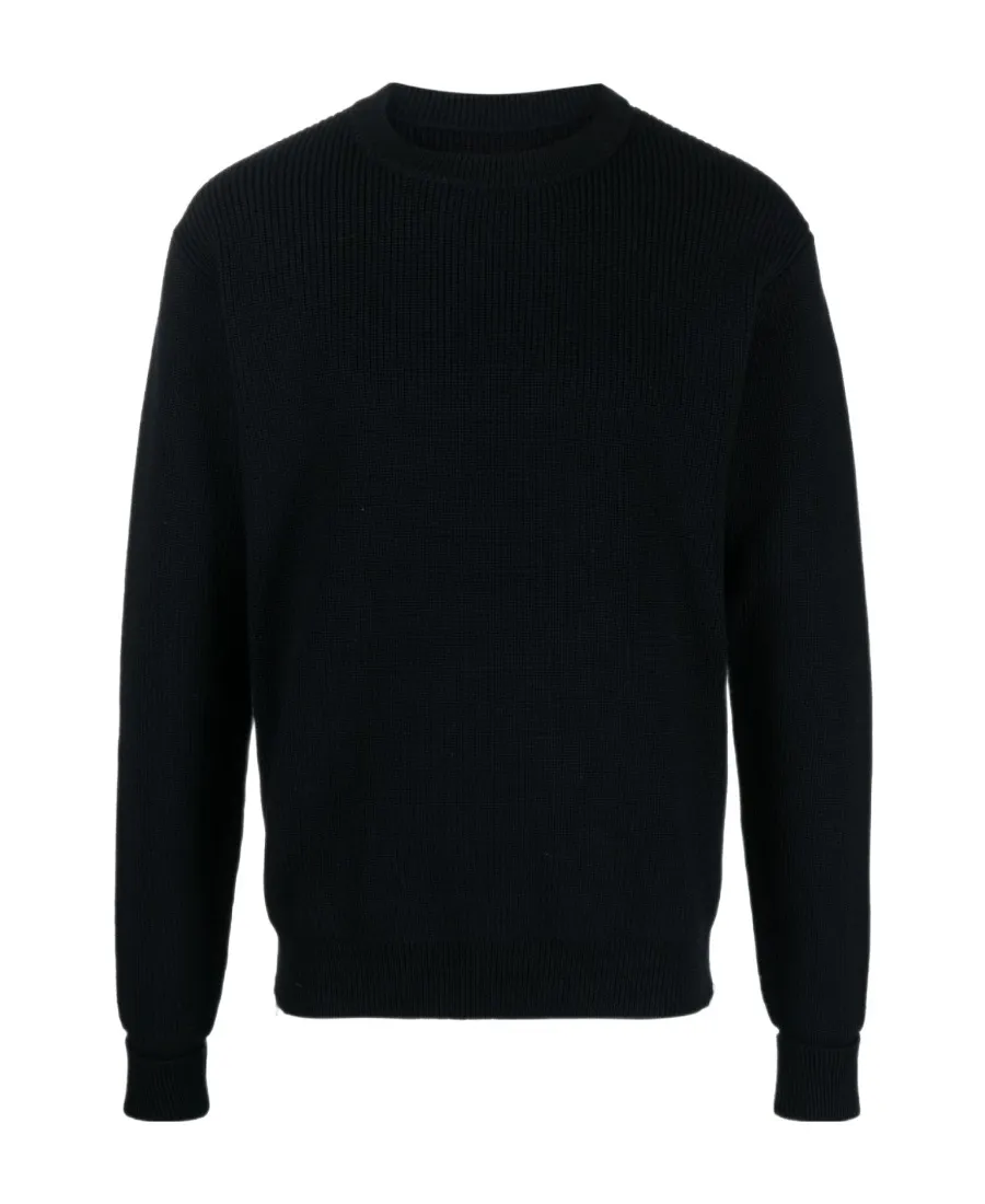 Side Zip Detail Wool Jumper