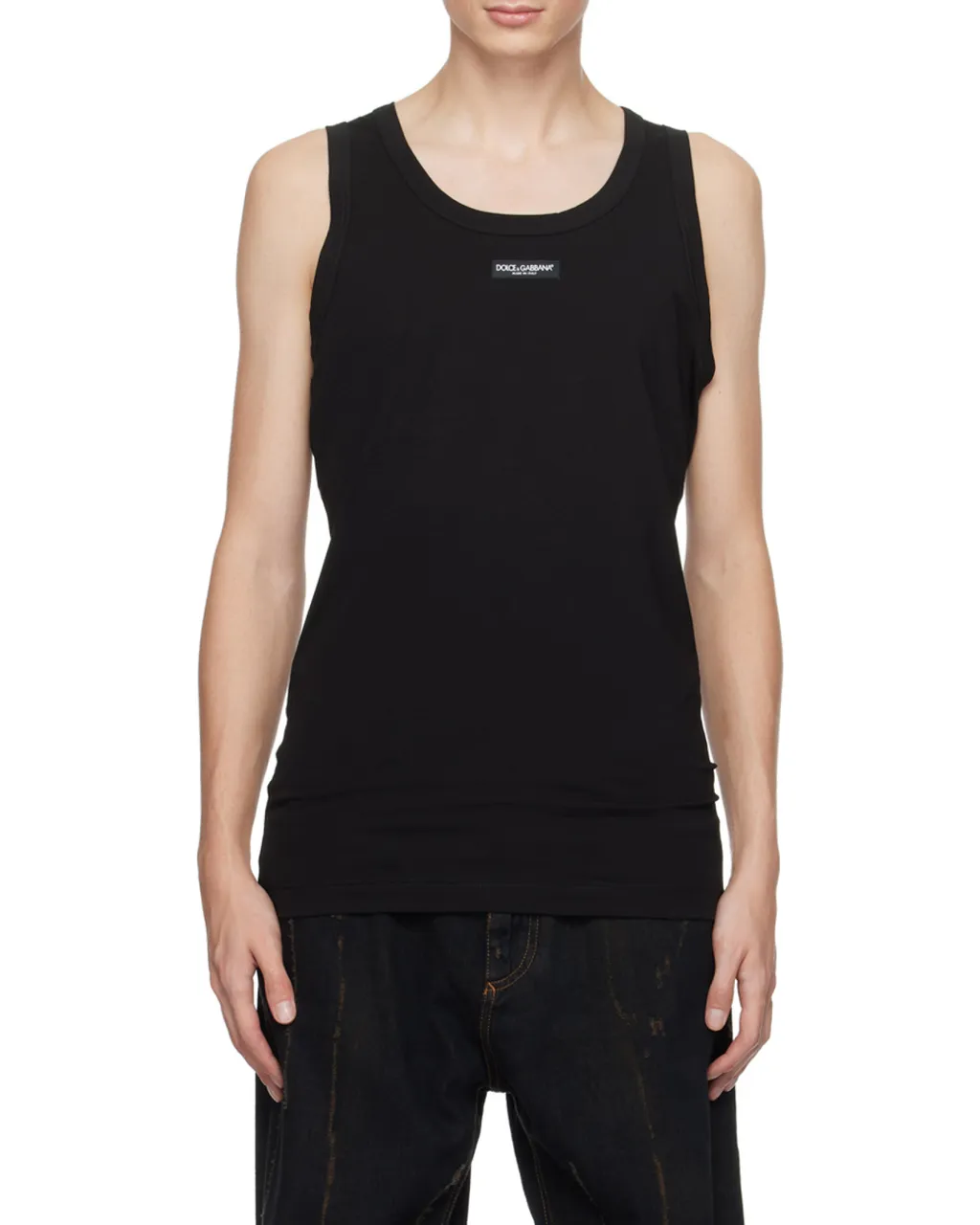 Logo-Patch Tank Top
