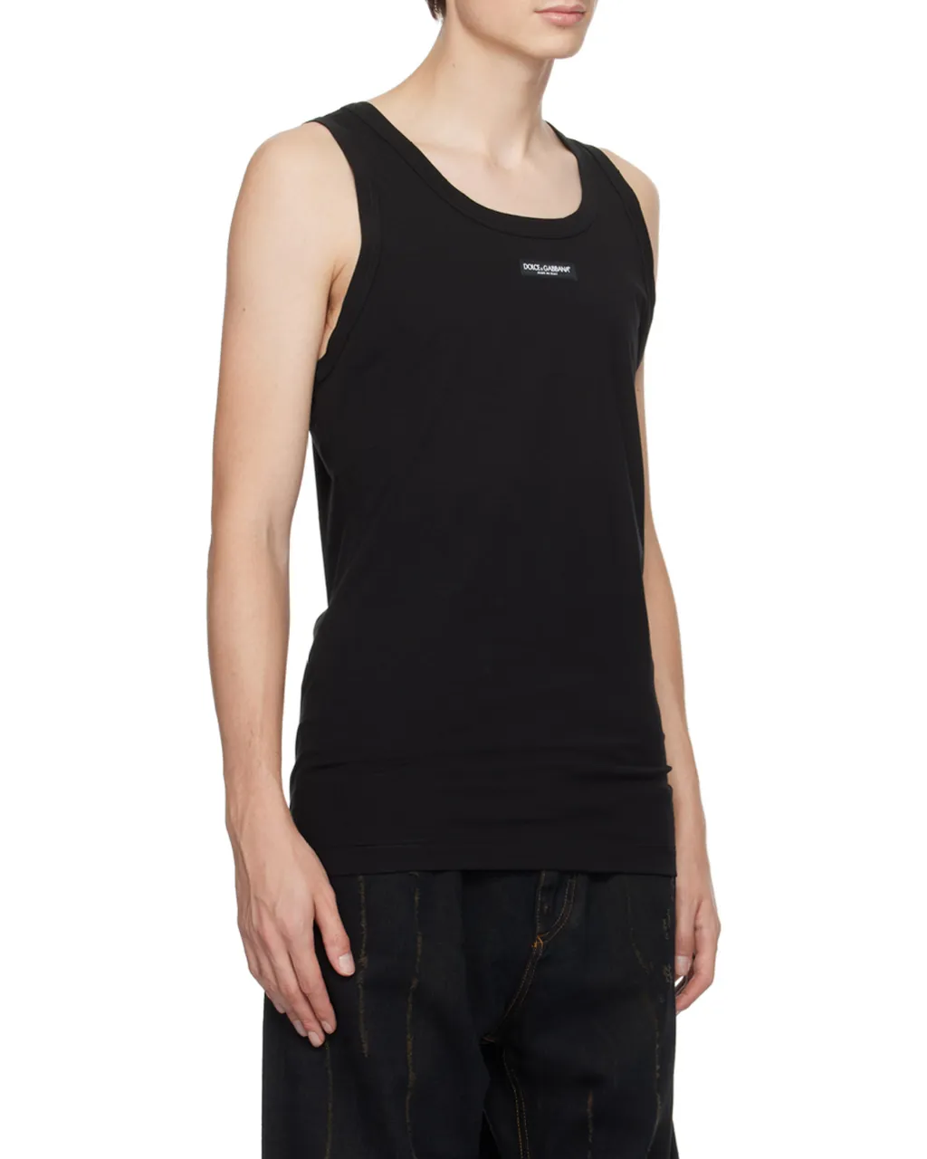 Logo-Patch Tank Top