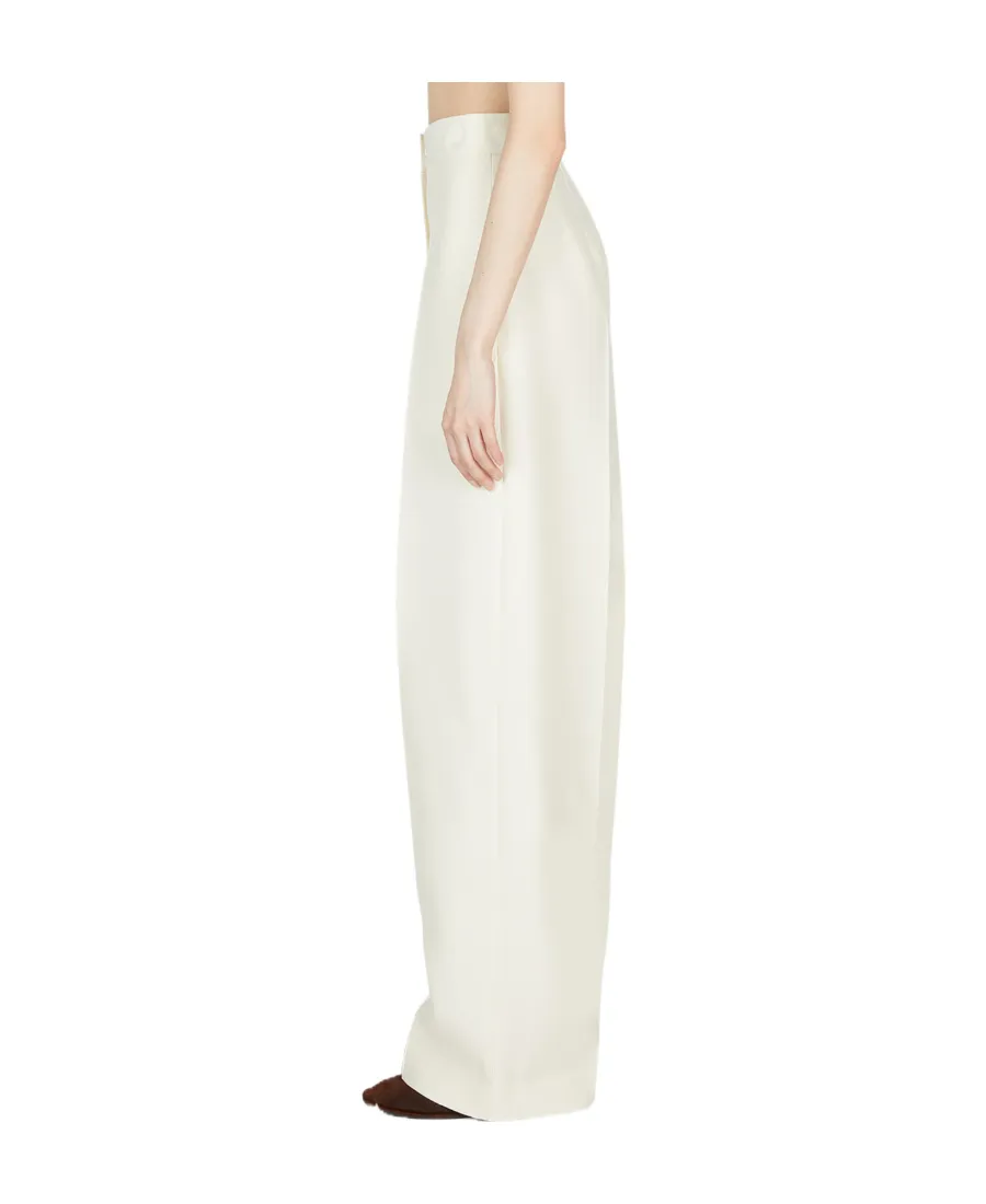 High-Waisted Casual Pants
