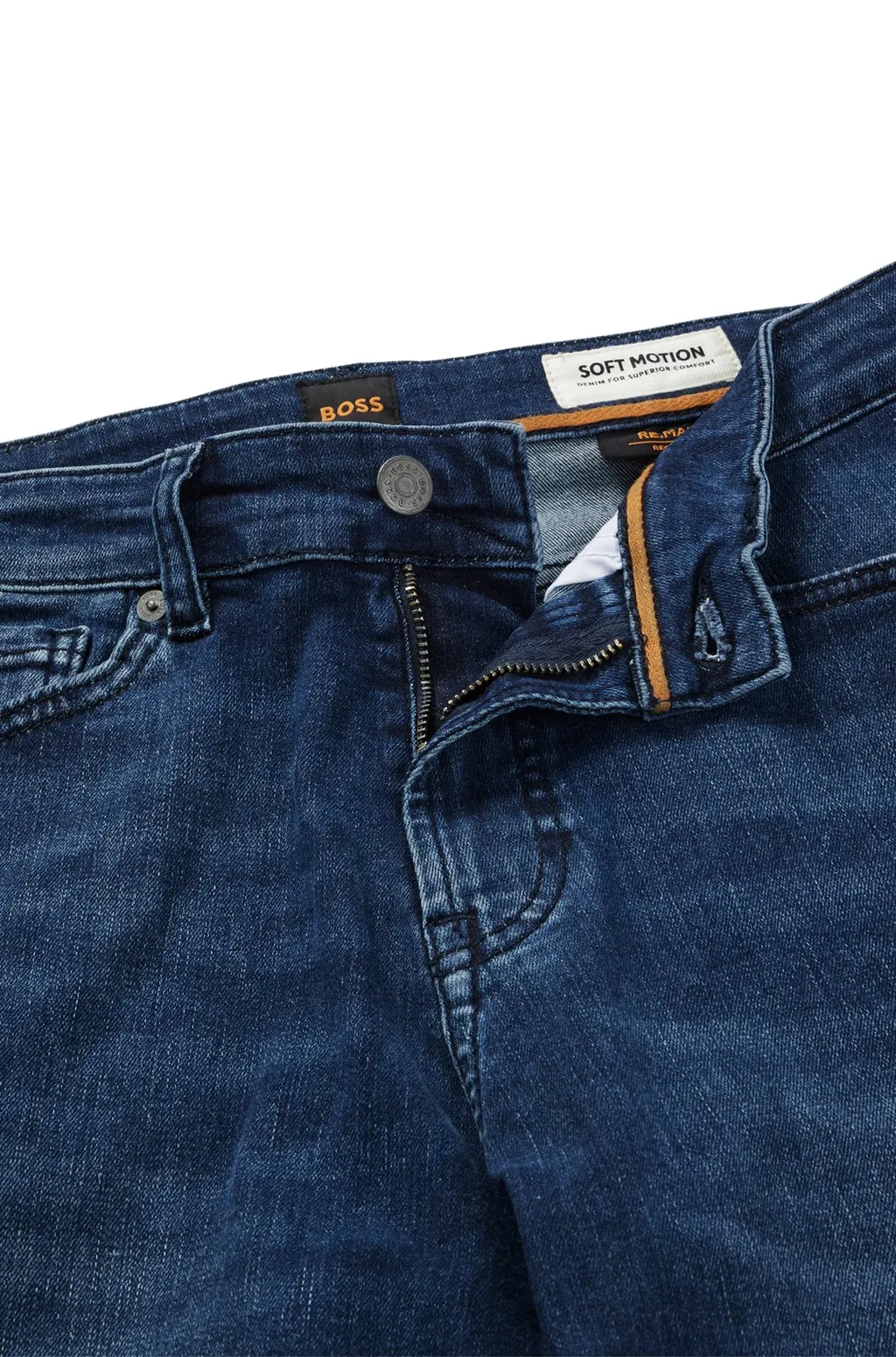 Logo-Patch Slim-Fit Jeans