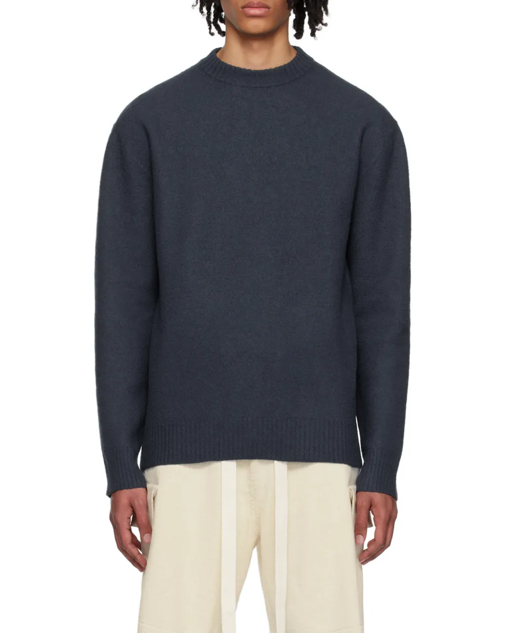 Jil Sander Mock Neck Knitted Jumper