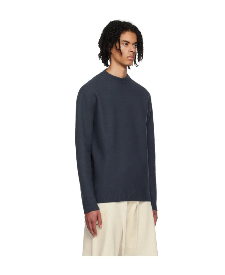 Jil Sander Mock Neck Knitted Jumper