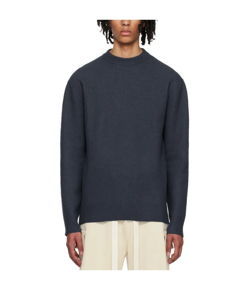 Jil Sander Mock Neck Knitted Jumper