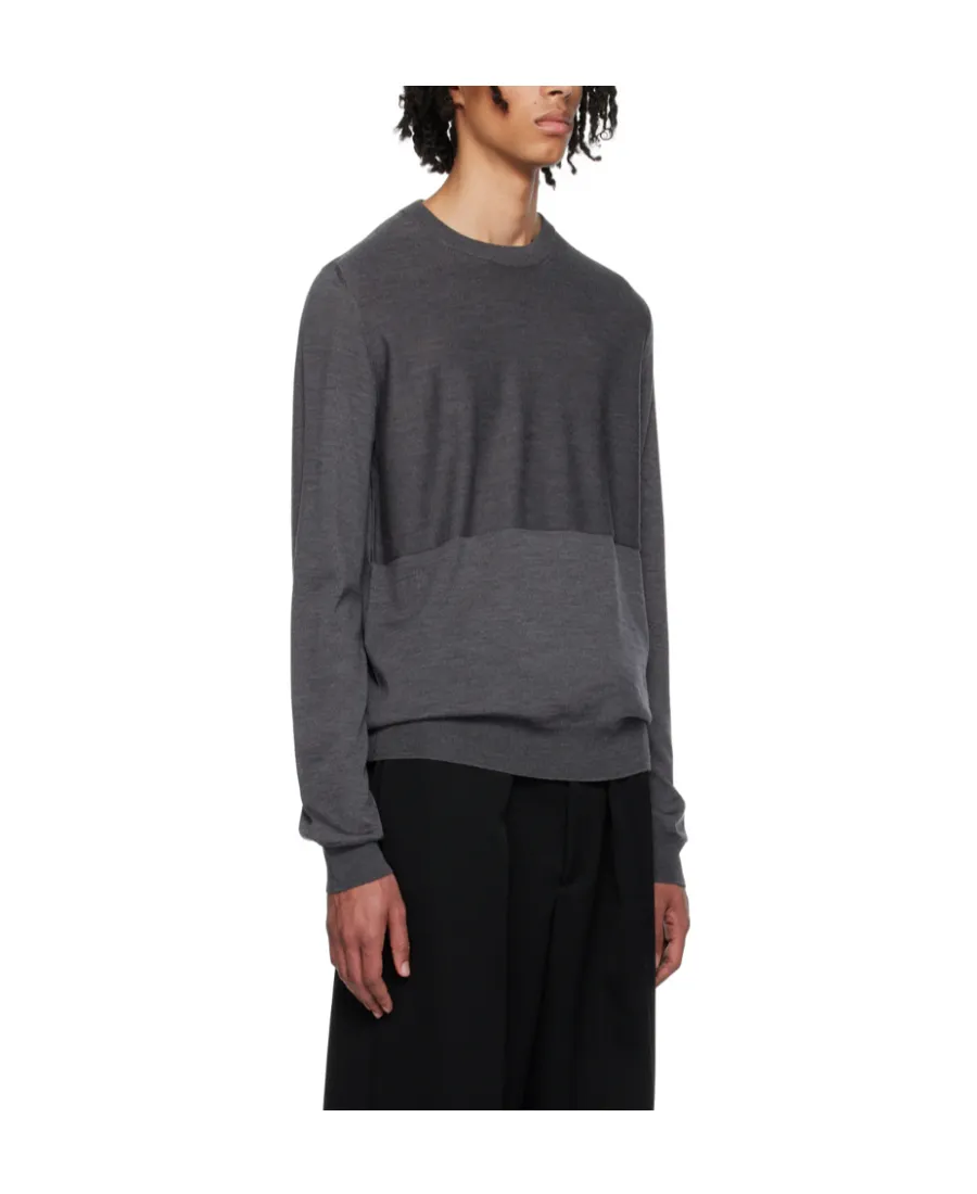 Crew-Neck Wool Sweater