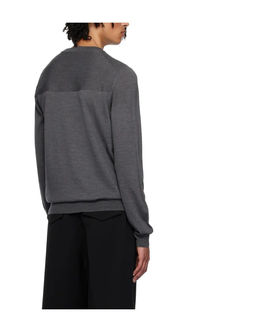 Crew-Neck Wool Sweater