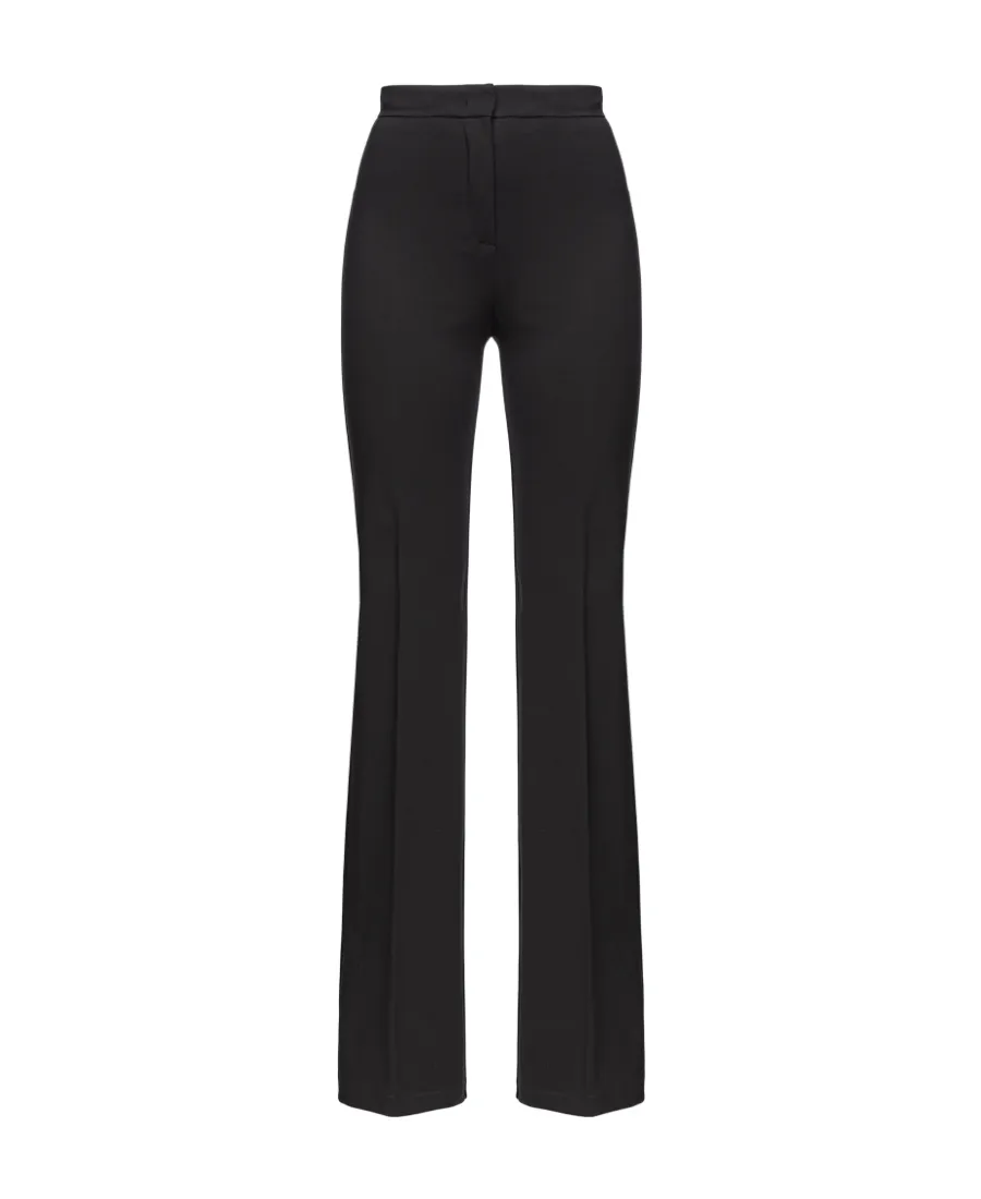 Pinko High Waist Flared Trousers
