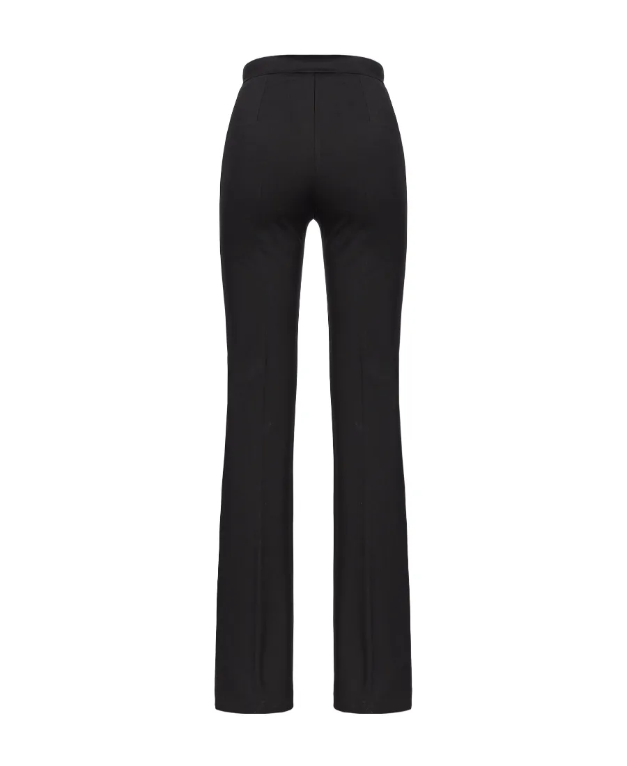 Pinko High Waist Flared Trousers