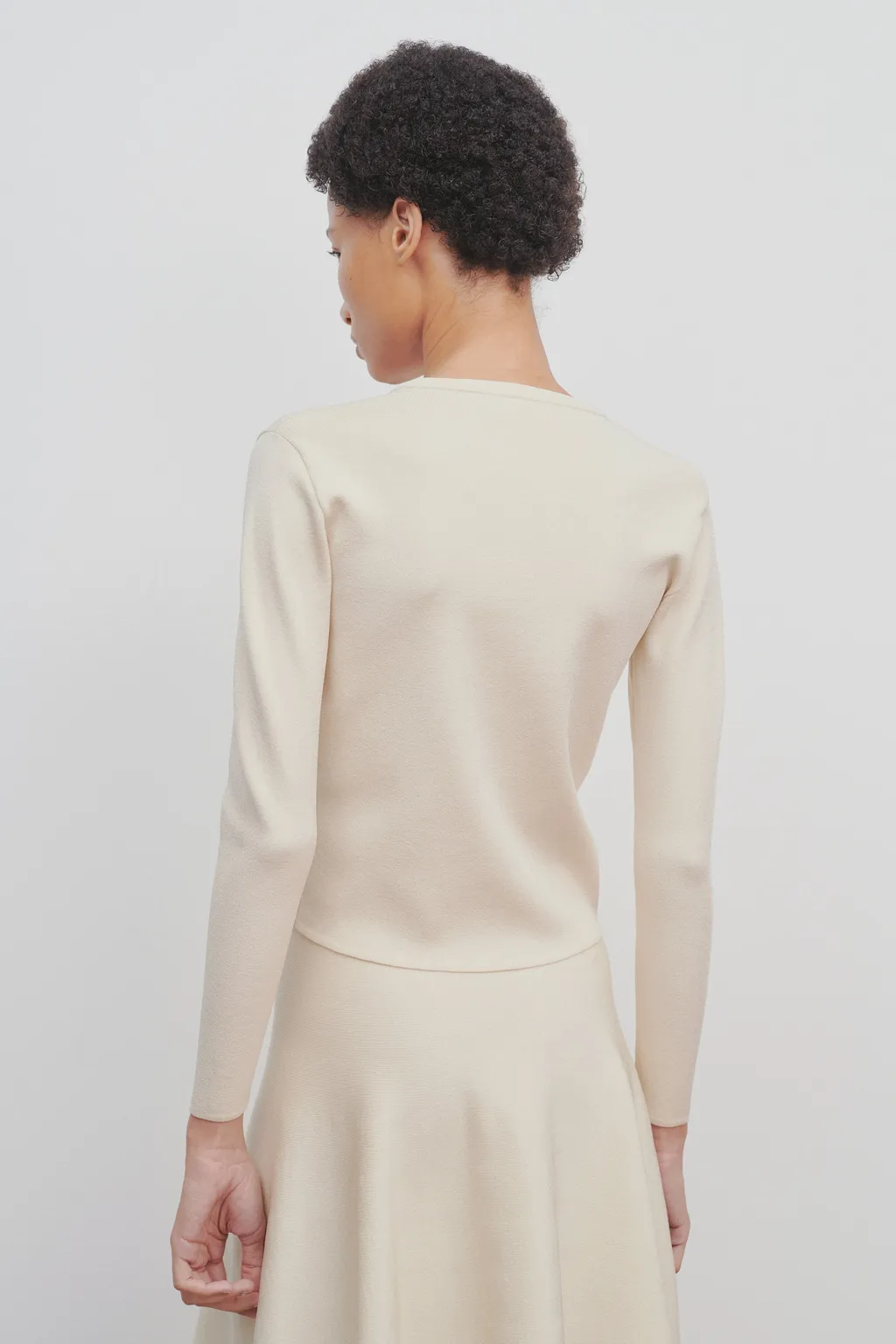 Corole Ribbed-Knit Cardigan