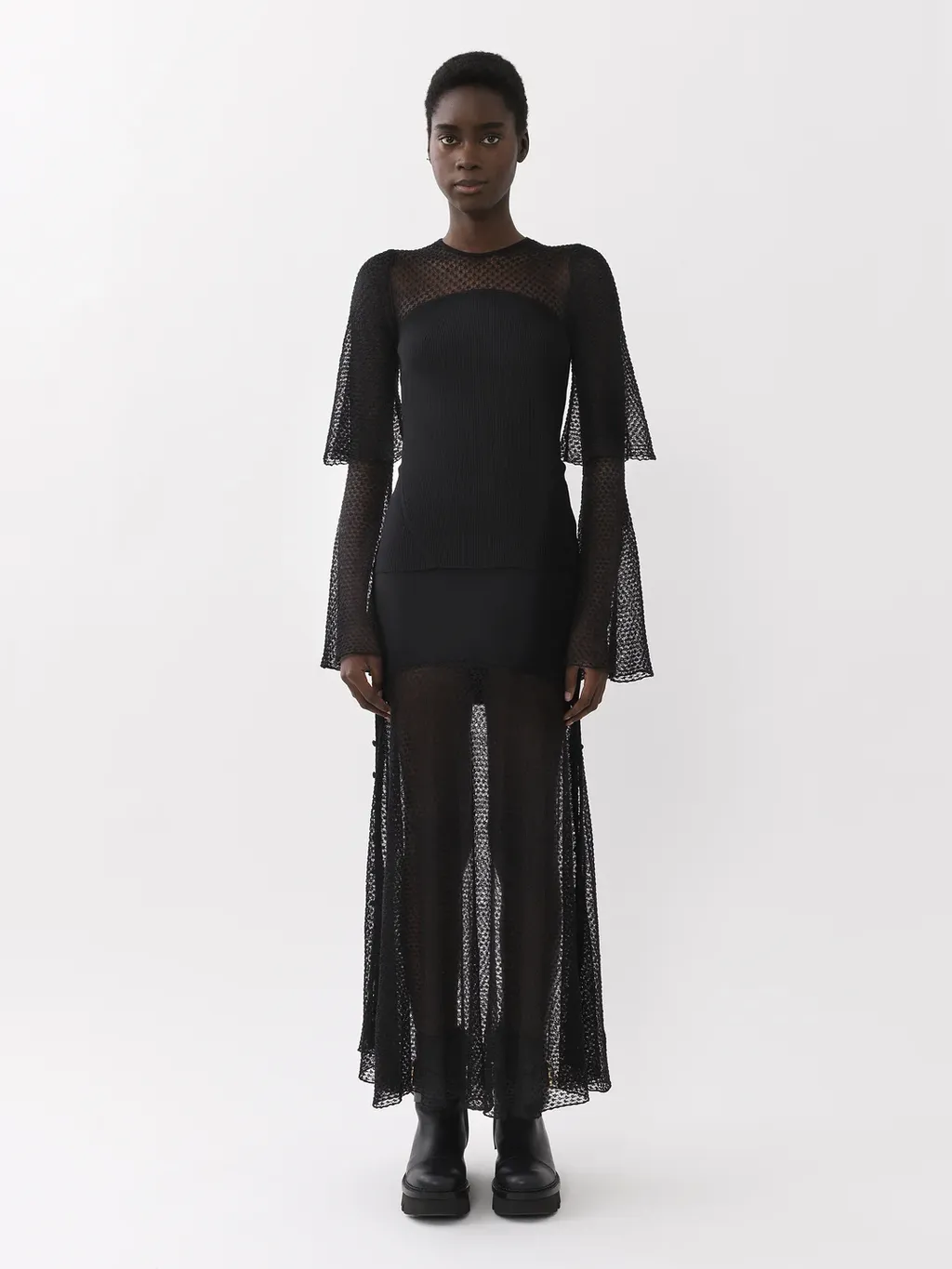 Round Neck Lace Sweater