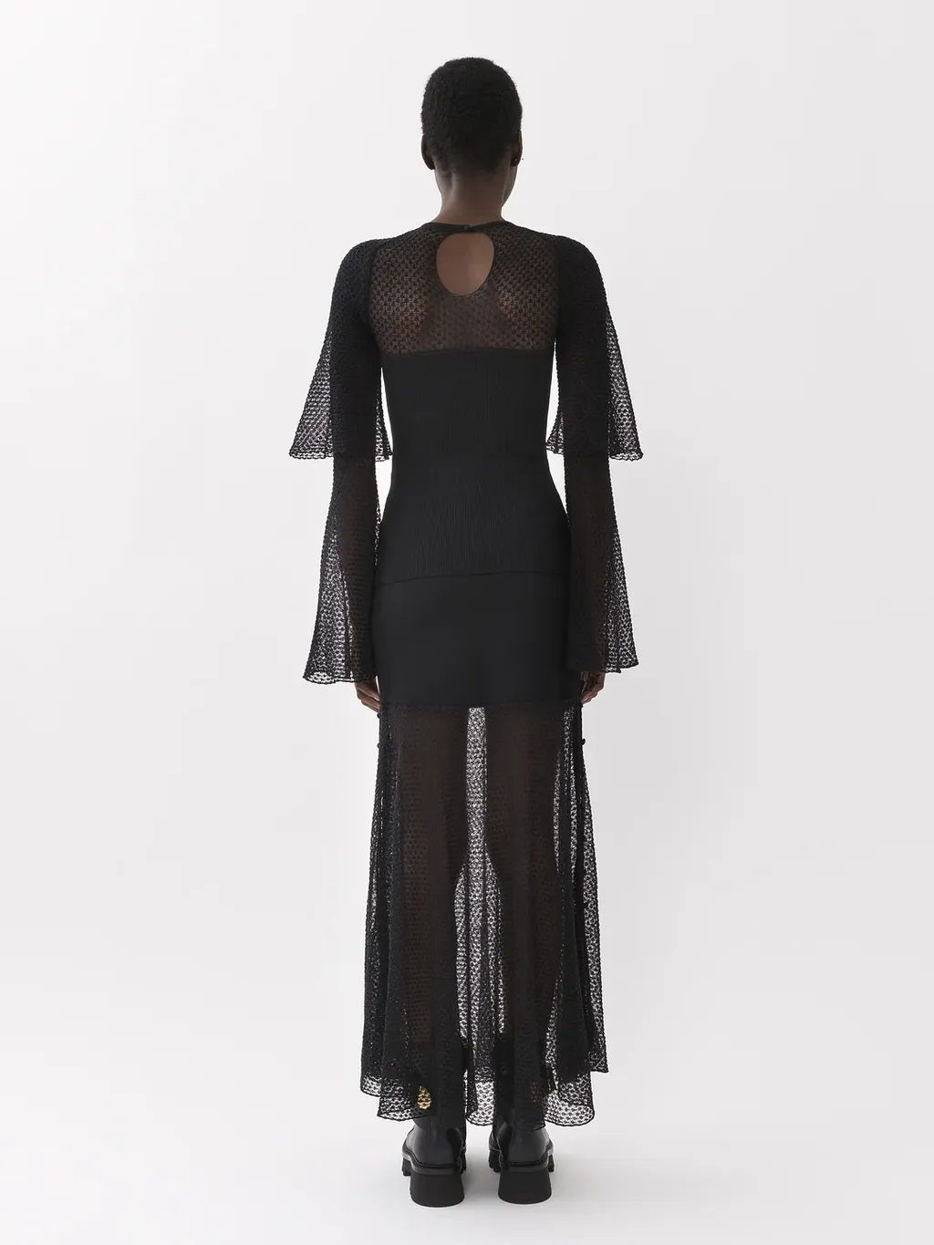 Round Neck Lace Sweater