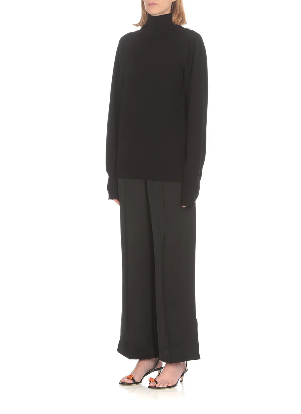 Roll-Neck Cashmere Jumper