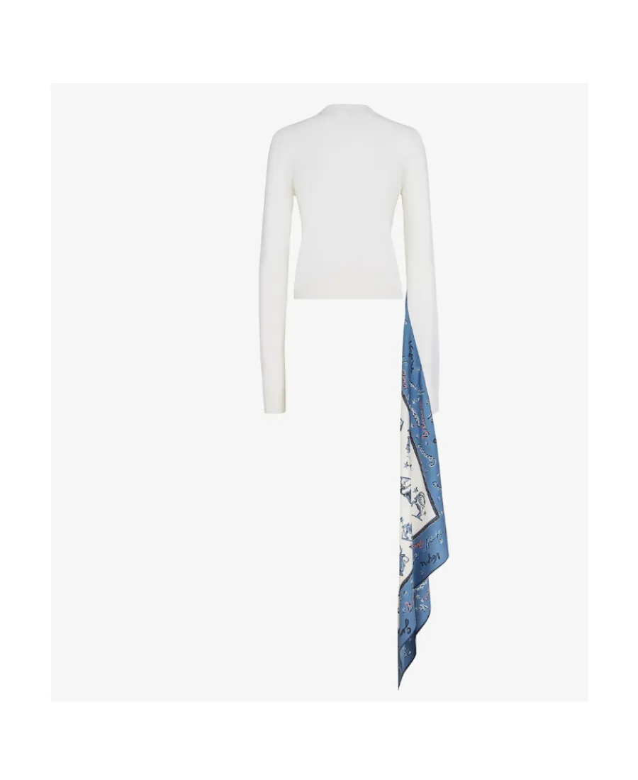 White Wool Jumper