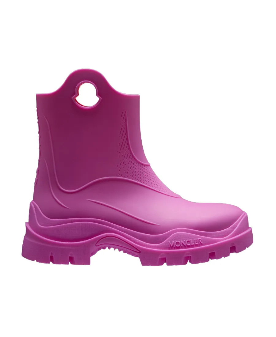 Moncler Misty Round-Toe Rain Boots