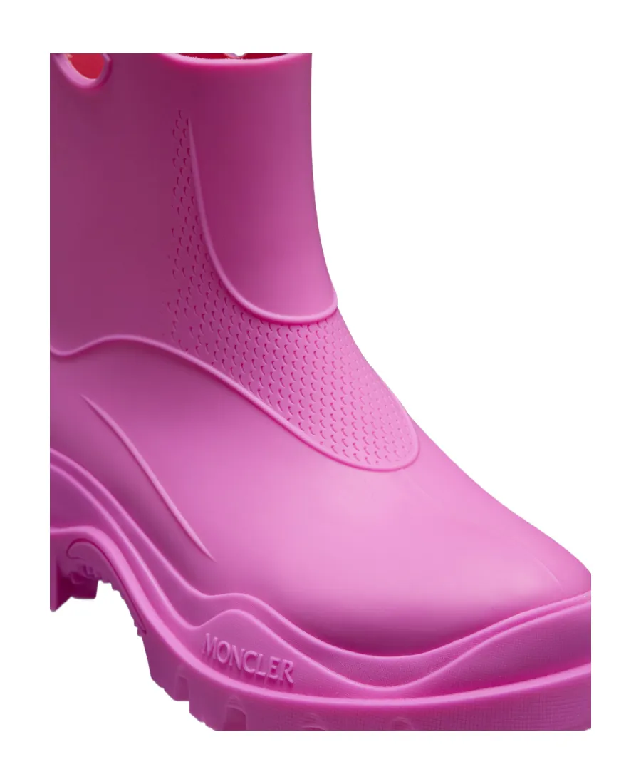 Moncler Misty Round-Toe Rain Boots