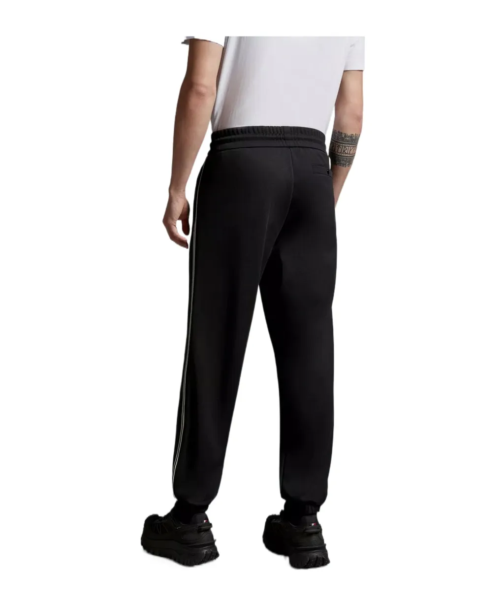 Moncler Logo Patch Elastic Waist Jogging Pants