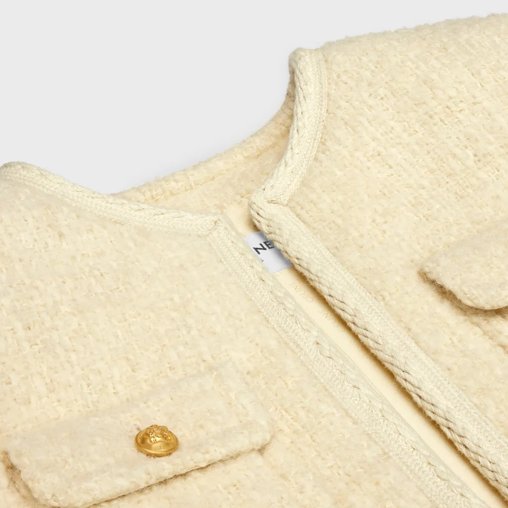 Chelsea Jacket In Lightweight Tweed