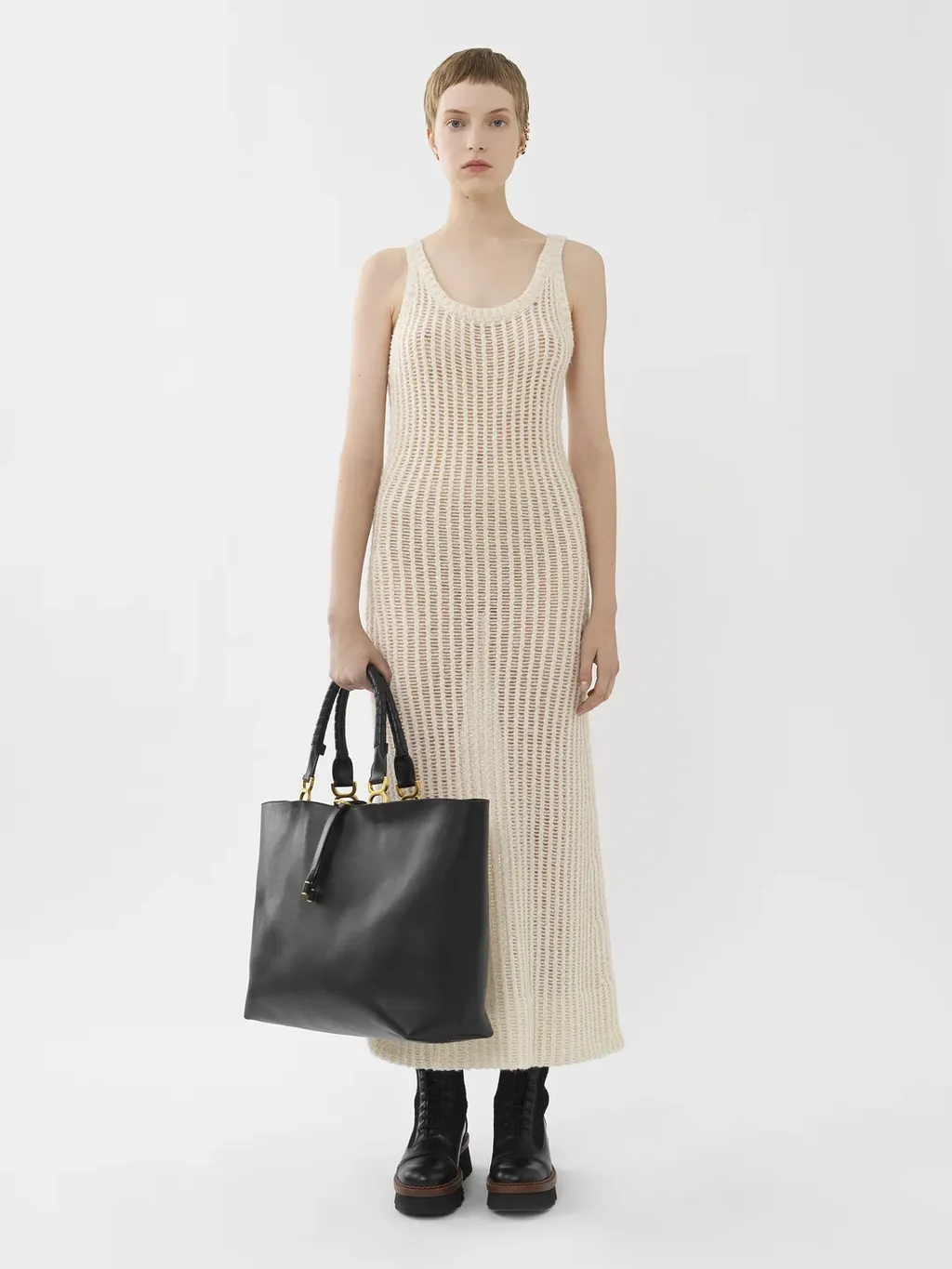Sleeveless Extra Long Dress