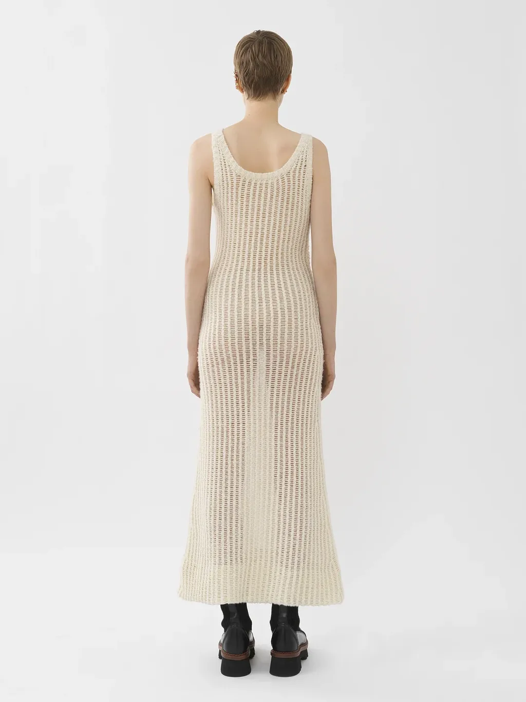 Sleeveless Extra Long Dress