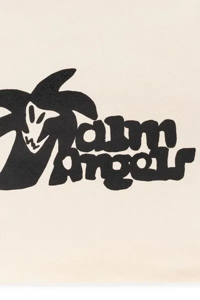 Palm Angels Logo Printed Tote Bag