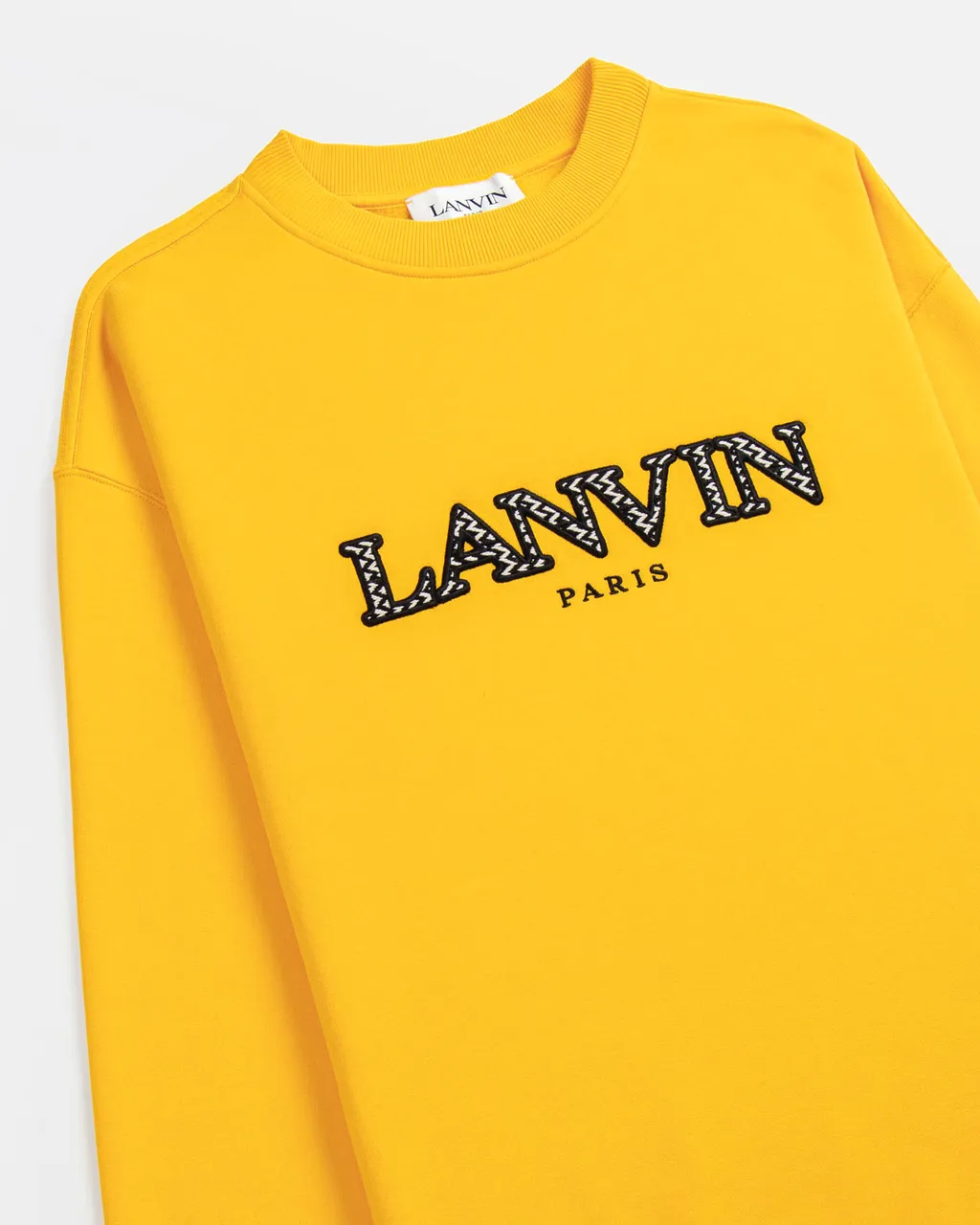 Lanvin Logo Embroidered Crewneck Sweatshirt