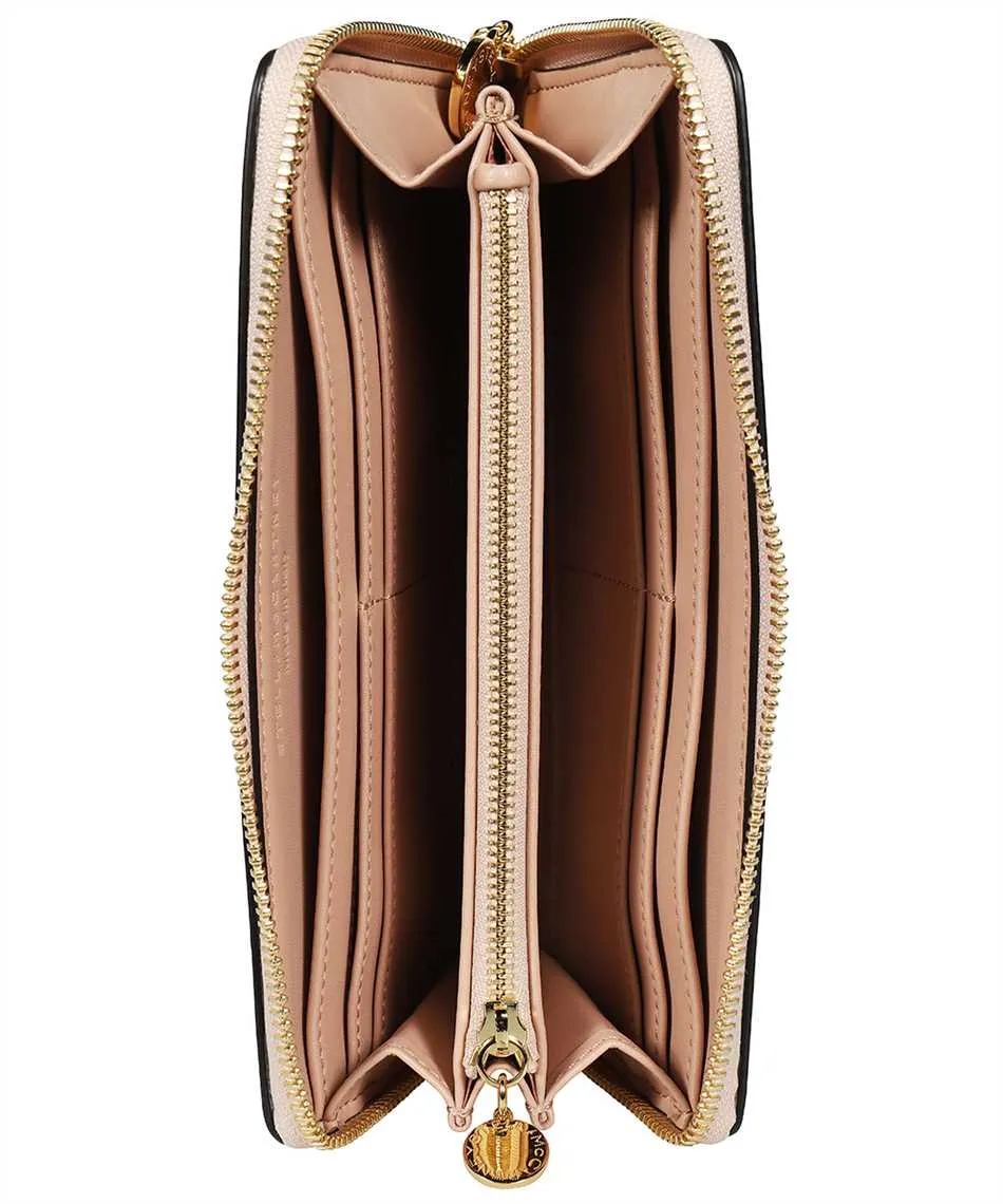 Logo-Print Faux-Leather Wallet