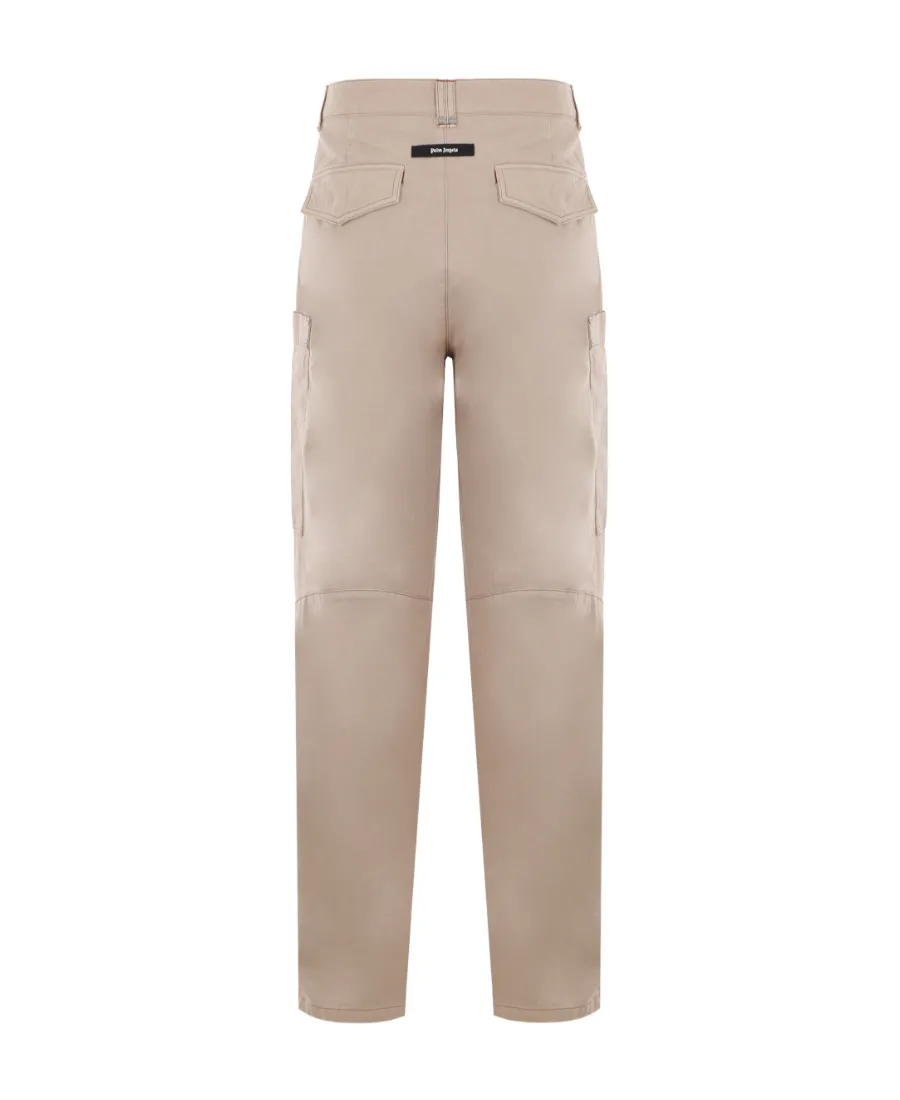 Palm Angels Mid-Rise Wide-Leg Pants