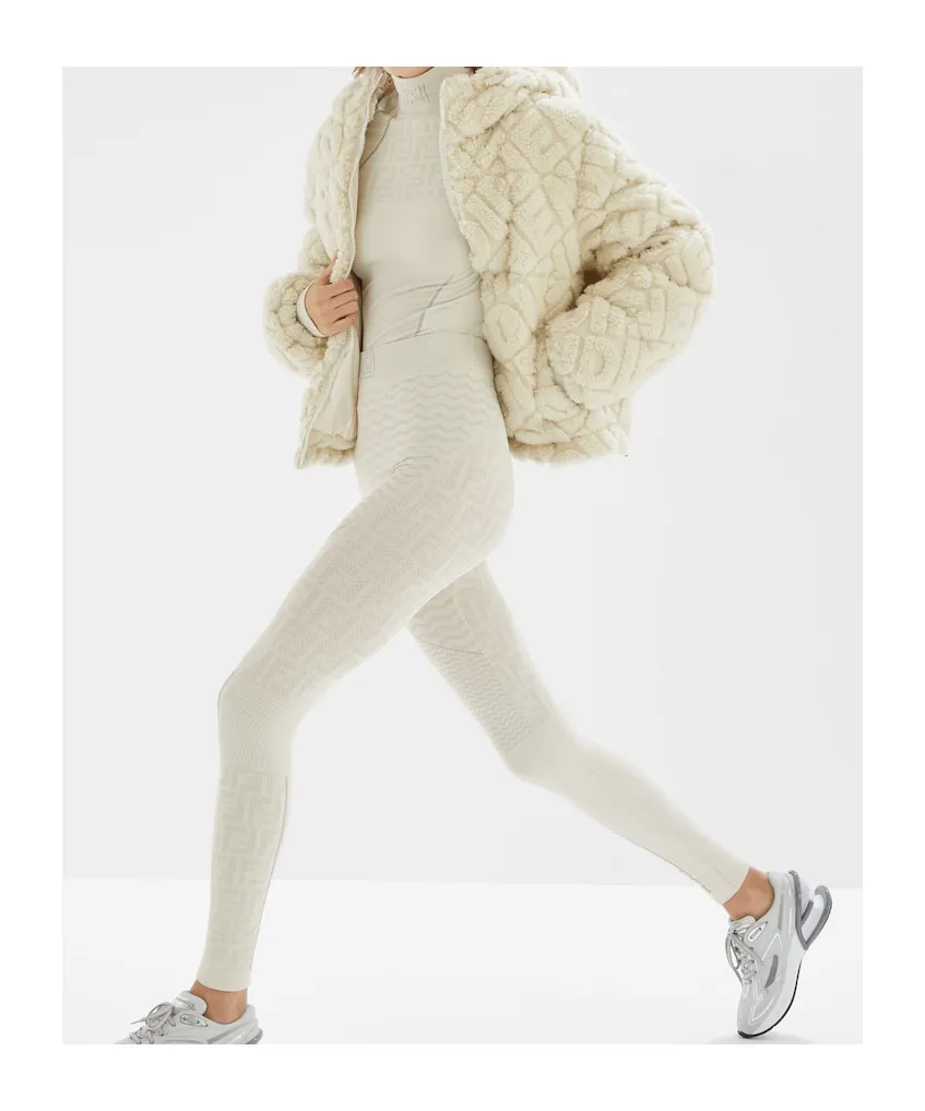 White Wool Blouson