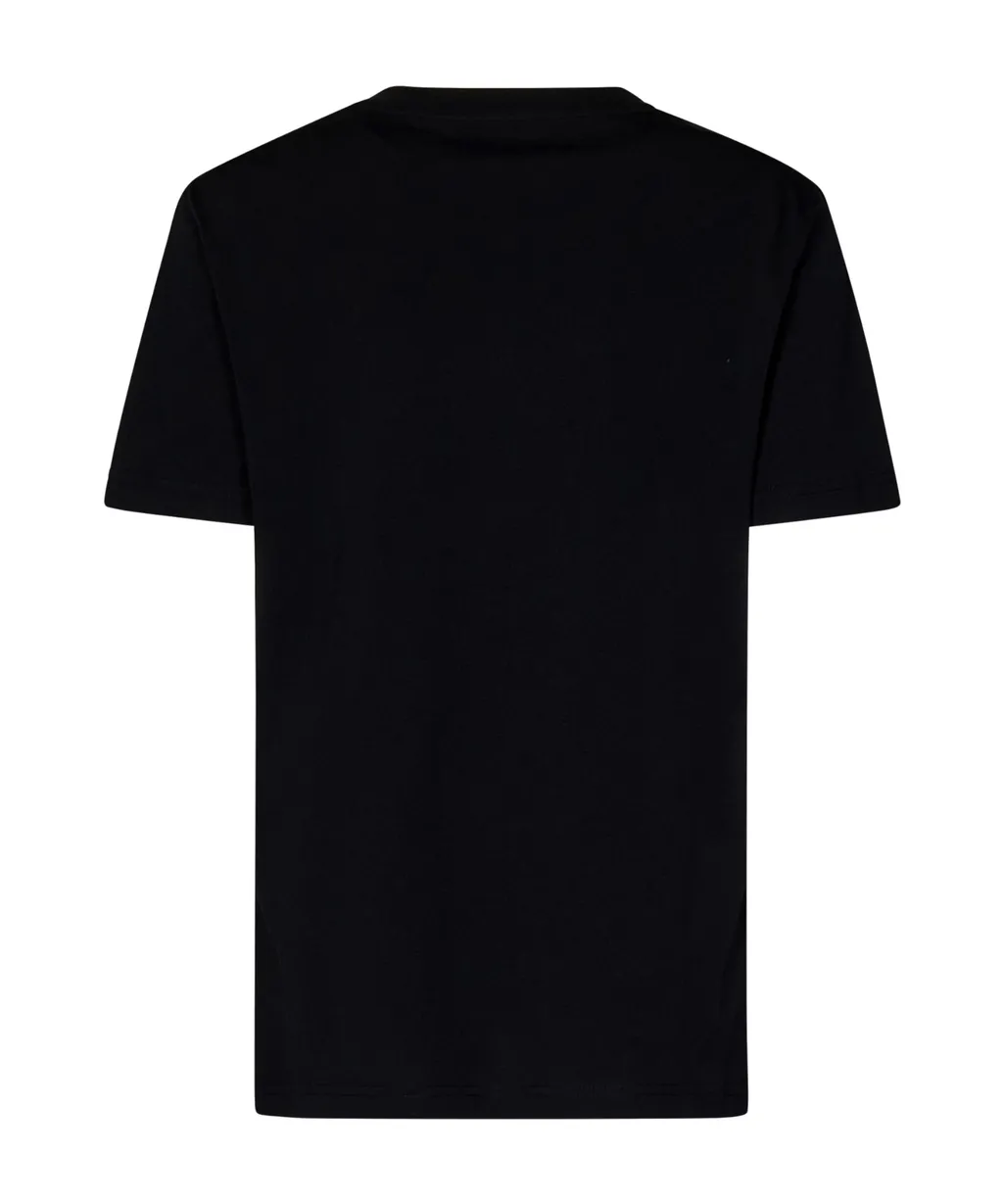 Moschino Heart-Motif Printed Crewneck T-Shirt