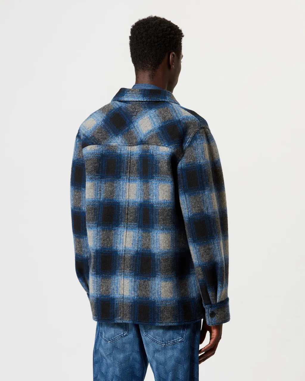 Isabel Marant Checked Long-Sleeved Shirt