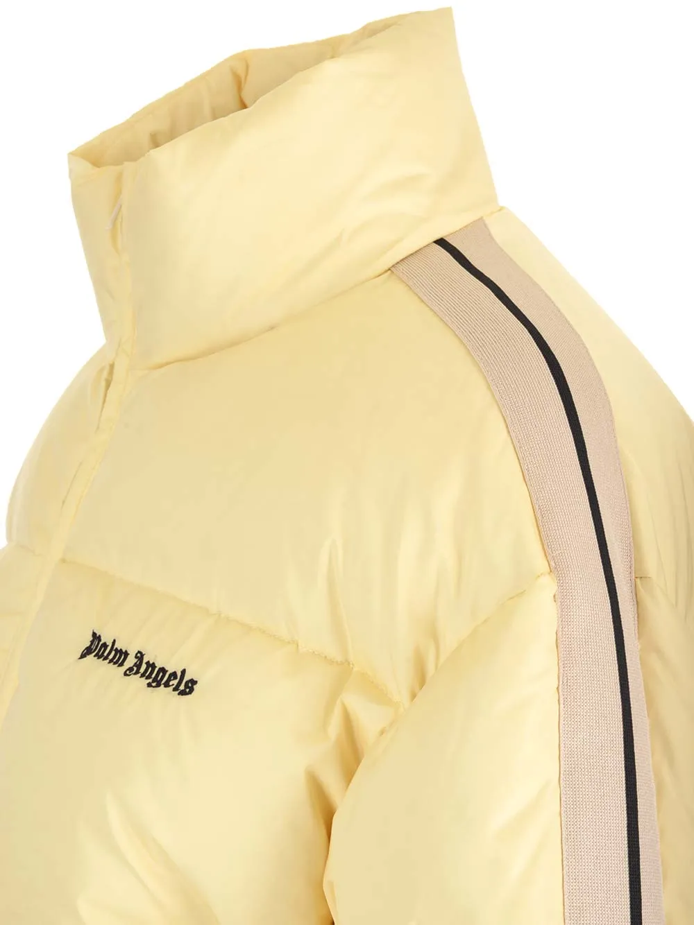 Palm Angels Logo Embroidered Padded Jacket