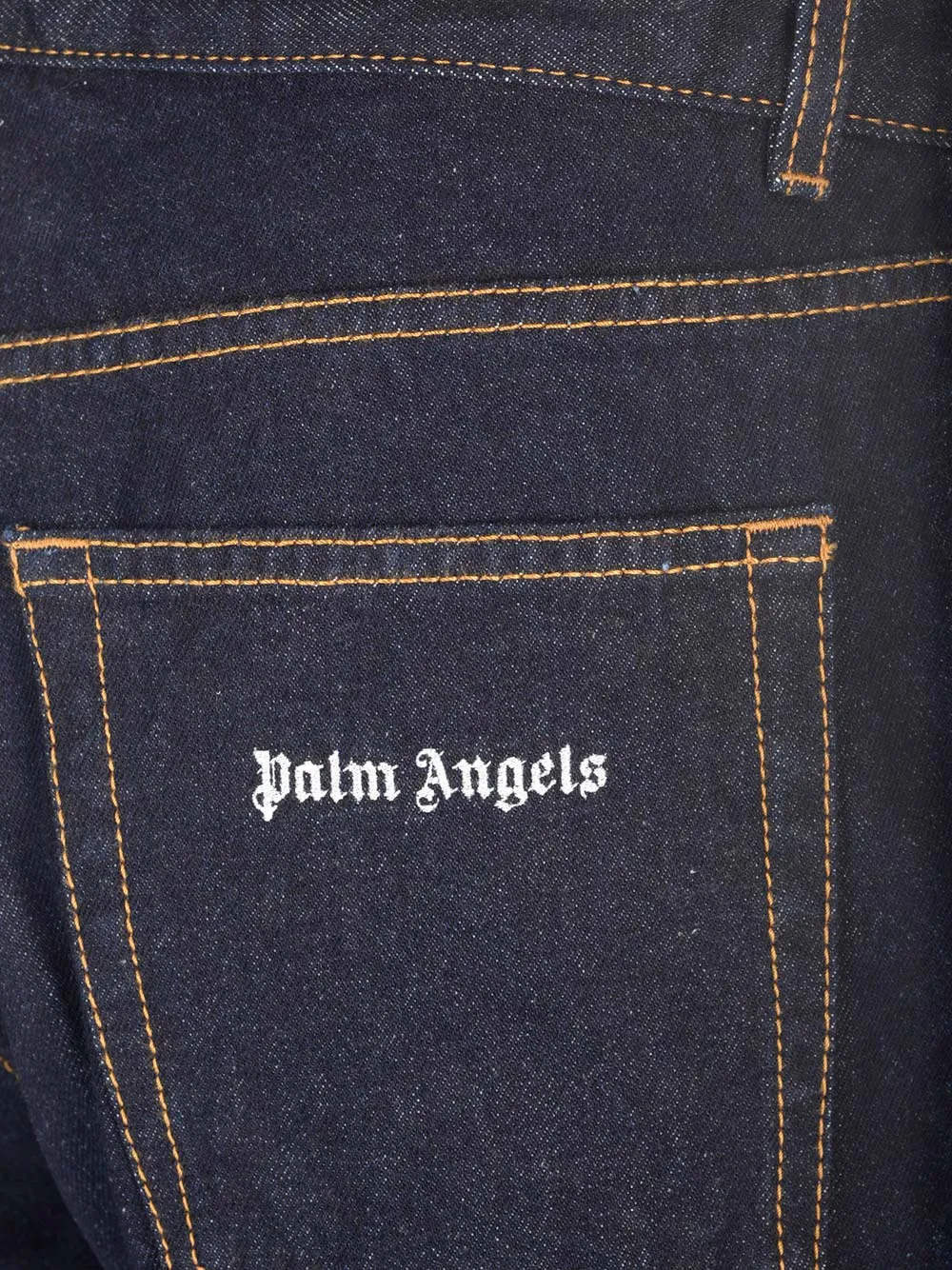 Palm Angels Logo-Embroidered Jeans
