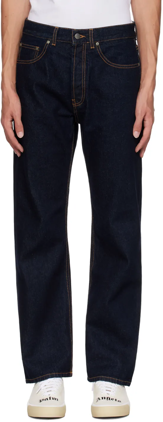 Palm Angels Logo-Embroidered Jeans