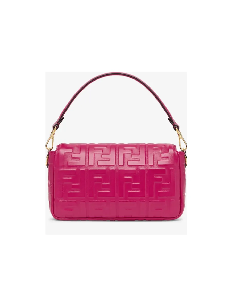 Fuchsia Nappa Leather Bag
