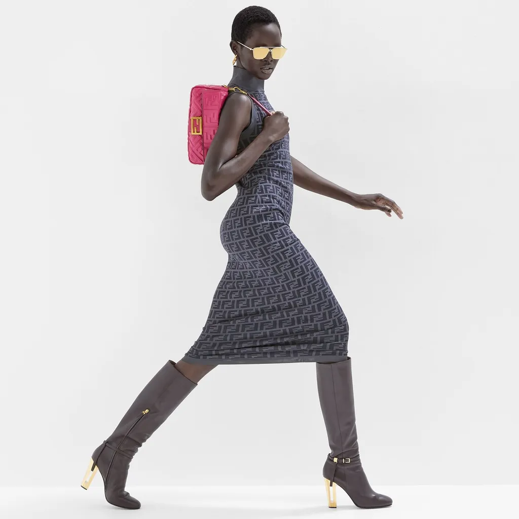 Fuchsia Nappa Leather Bag