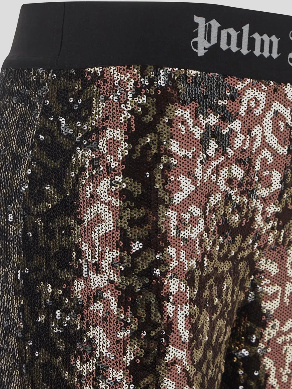 Palm Angels Sequin Embellished Flared Pants