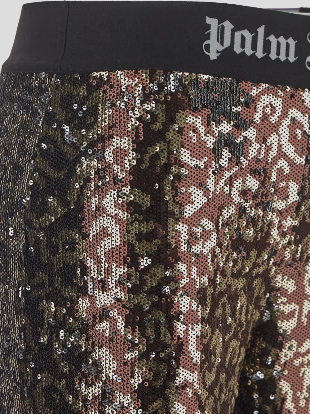 Palm Angels Sequin Embellished Flared Pants