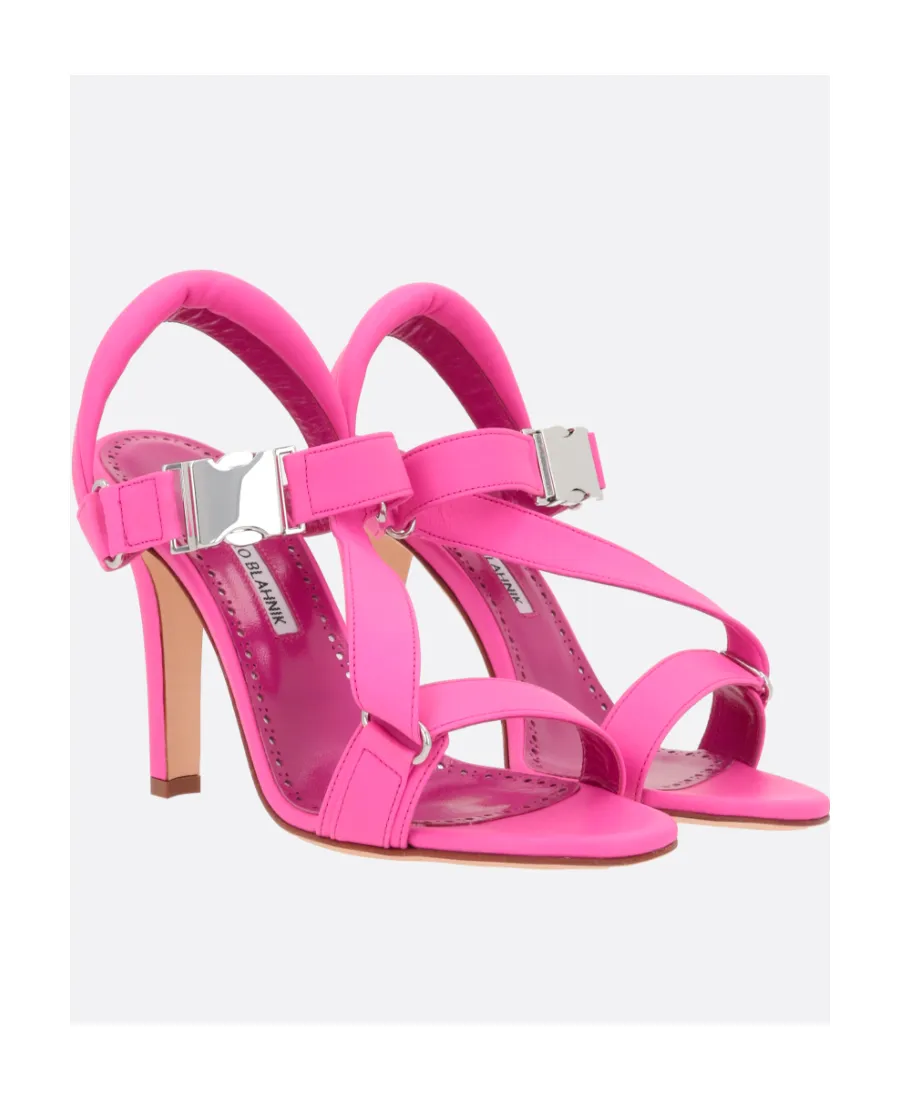 Manolo Blahnik Buckle Fastened Open-Toe Sandals