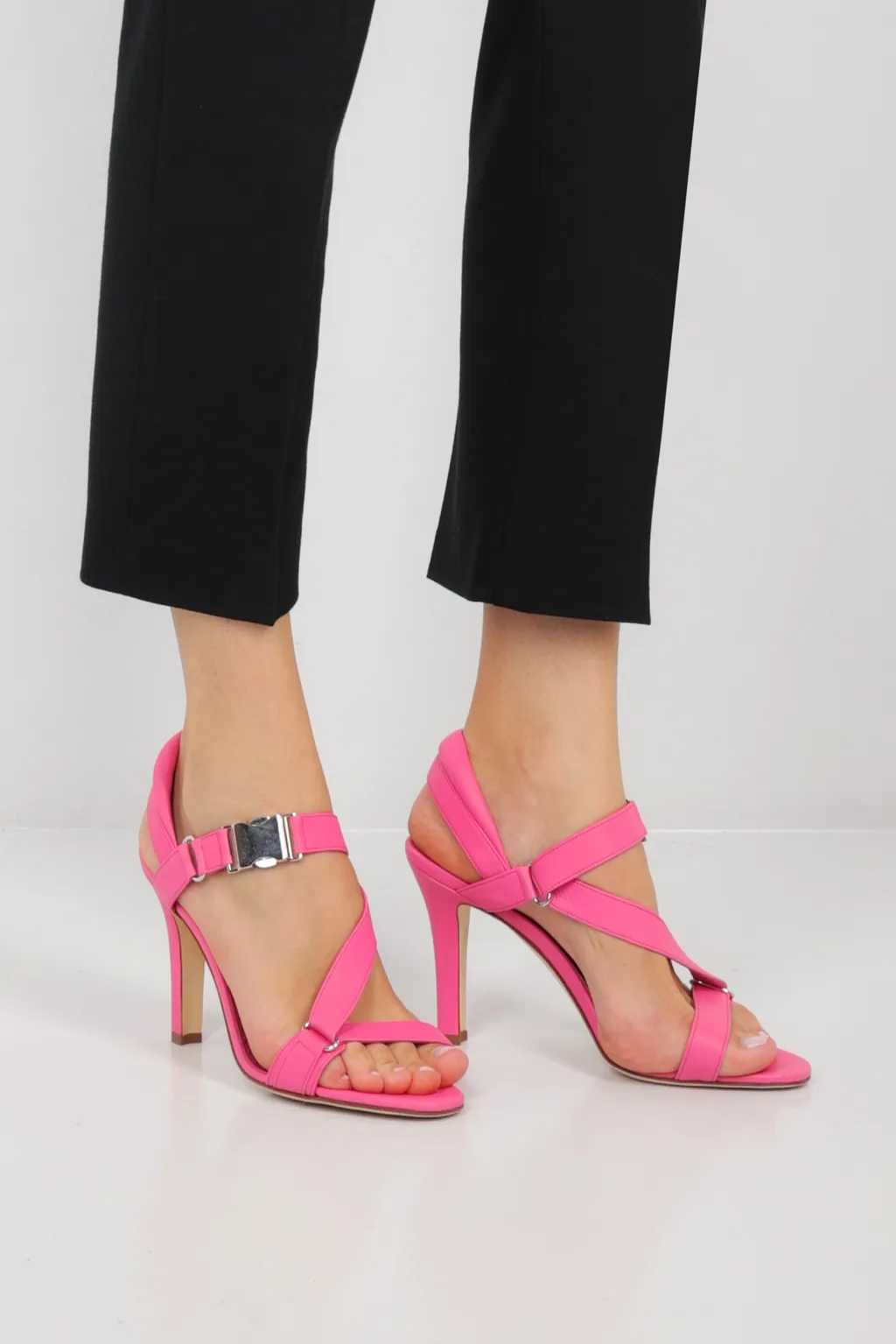 Manolo Blahnik Buckle Fastened Open-Toe Sandals